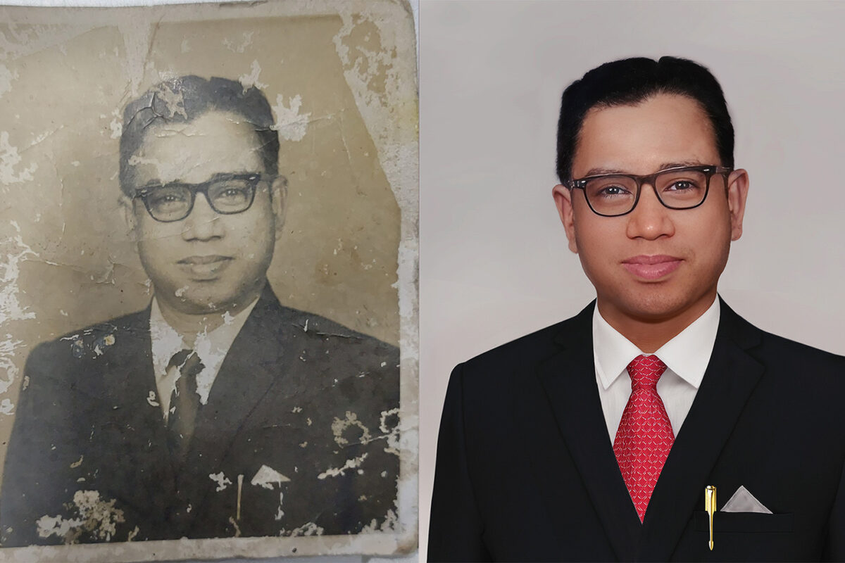 Detailed Photo Restoration and Colorization Using Photoshop and Generative AI